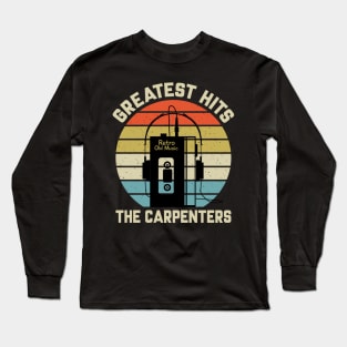 Greatest Hits The Carpenters Long Sleeve T-Shirt